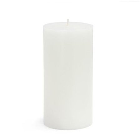 JECO Jeco CPC-040 3 x 6 in. Citronella Pillar Candle; White CPC-040